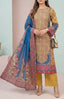 Salitex | Unstitched Suits | 3PC Unstitched Cambric Printed Suit (SSW6U3P380UT) - 100% Original Brand Product