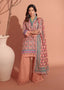 Bonanza Satrangi Sierra 3 Piece Unstitched Lawn Suit | WSS25P3117 - 100% Original Brand Product