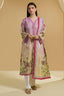ZELLBURY | Unstitched Lawn | WUS25X25717 - 2Pc Printed Lawn Shirt Dupatta - 100% Original Brand Product