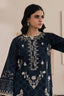 ZELLBURY Monochrome Embroidered Lawn Unstitched 3Pc Suit WUS26E30710 - 100% Original Brand Product