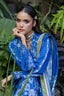 Zellbury | Women Unstitched Suits | Zellbury Royal Blue Embroidered Chikankari 3-Piece Suit WUS26E34079 - 100% Original Brand Product