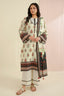 ZELLBURY | Women Unstitched Collection | 3Pc Printed Lawn - WUS26X31011 - 100% Original Brand Product