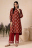 ZELLBURY | Women Unstitched Winter Collection | Winter Vol-04 Printed and Embroidered Khaddar Unstitched 2Pc Suit WUW25E20131 - 100% Original Brand Product