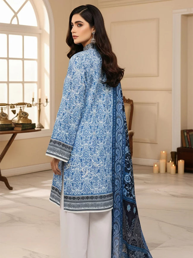 Salitex | Unstitched Suits | 3PC Unstitched Cambric Printed Suit (SSW6U3P825UT) Main Image