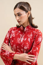 Cross Stitch | 2 Piece Printed Linen Suit | Ornate Gem - 100% Original Brand Product