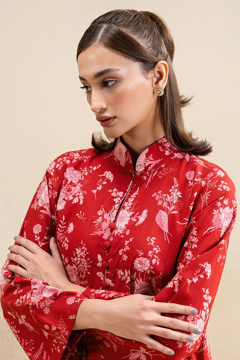 Cross Stitch | 2 Piece Printed Linen Suit | Ornate Gem - 100% Original Brand Product