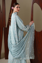 Emaan Adeel | 3Pc Unstitched Suit | ARIA – Nouvelle Luxury Chiffon - 100% Original Brand Product
