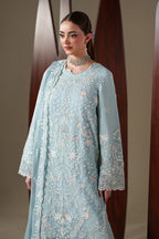 Emaan Adeel | 3Pc Unstitched Suit | ARIA – Nouvelle Luxury Chiffon - 100% Original Brand Product
