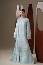 Emaan Adeel | 3Pc Unstitched Suit | ARIA – Nouvelle Luxury Chiffon - 100% Original Brand Product