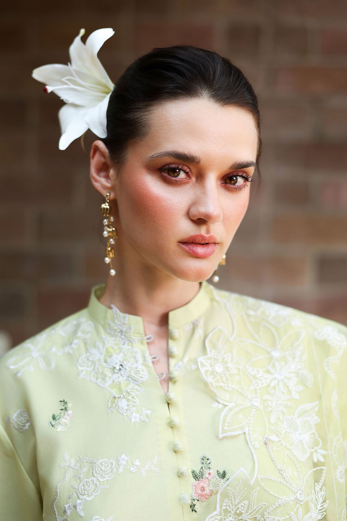 Cross Stitch | 3 Piece Embroidered Lawn | Ctirus Lace 6
