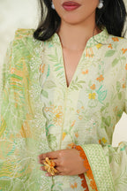 VS | Unstitched Lawn Collection | Ramsha Lawnkari 26-786 - 100% Original Brand Product