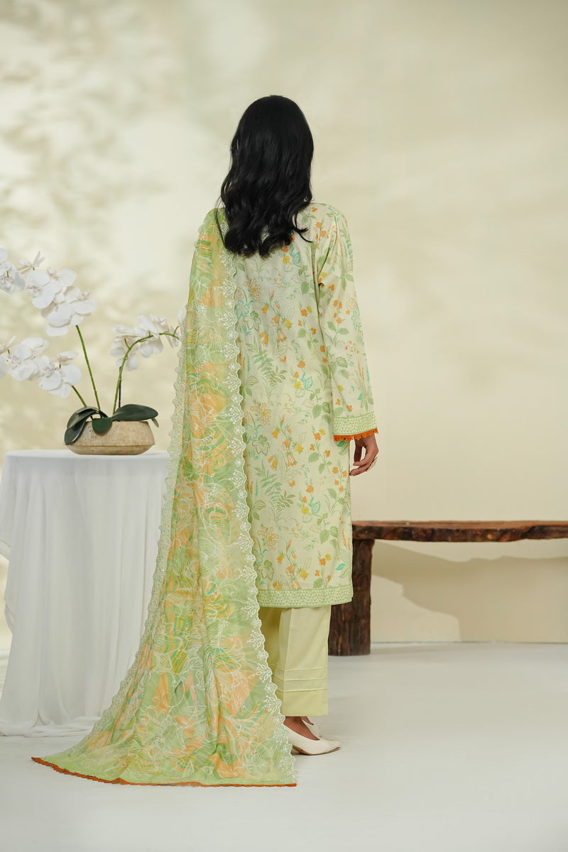 VS | Unstitched Lawn Collection | Ramsha Lawnkari 26-786 - 100% Original Brand Product