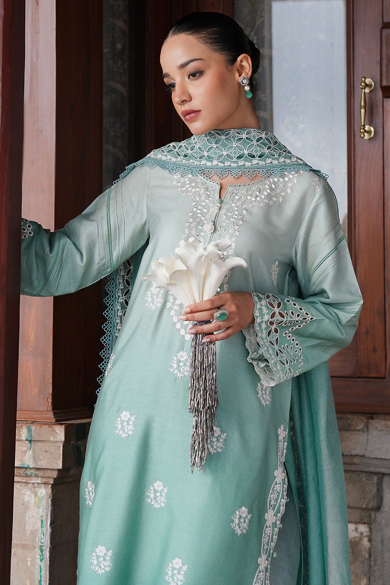 Cross Stitch | 3-Piece Unstitched Suit | Aqua Melody - 100% Original Brand Product