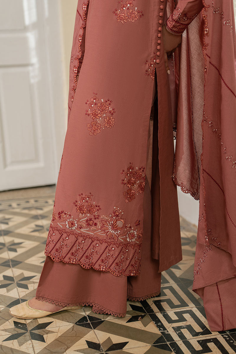 Cross Stitch | 3 Piece Embroidered Lawn Suit | Rustic Meadow - 100% Original Brand Product