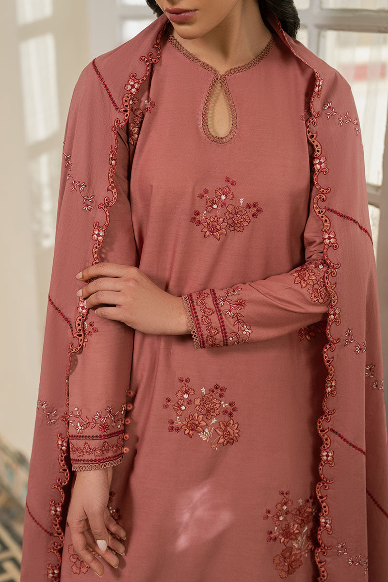 Cross Stitch | 3 Piece Embroidered Lawn Suit | Rustic Meadow - 100% Original Brand Product
