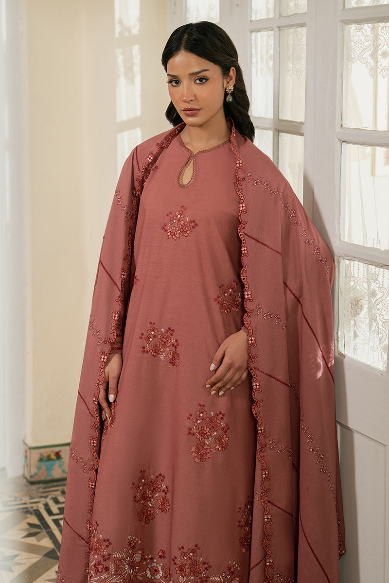 Cross Stitch | 3 Piece Embroidered Lawn Suit | Rustic Meadow - 100% Original Brand Product
