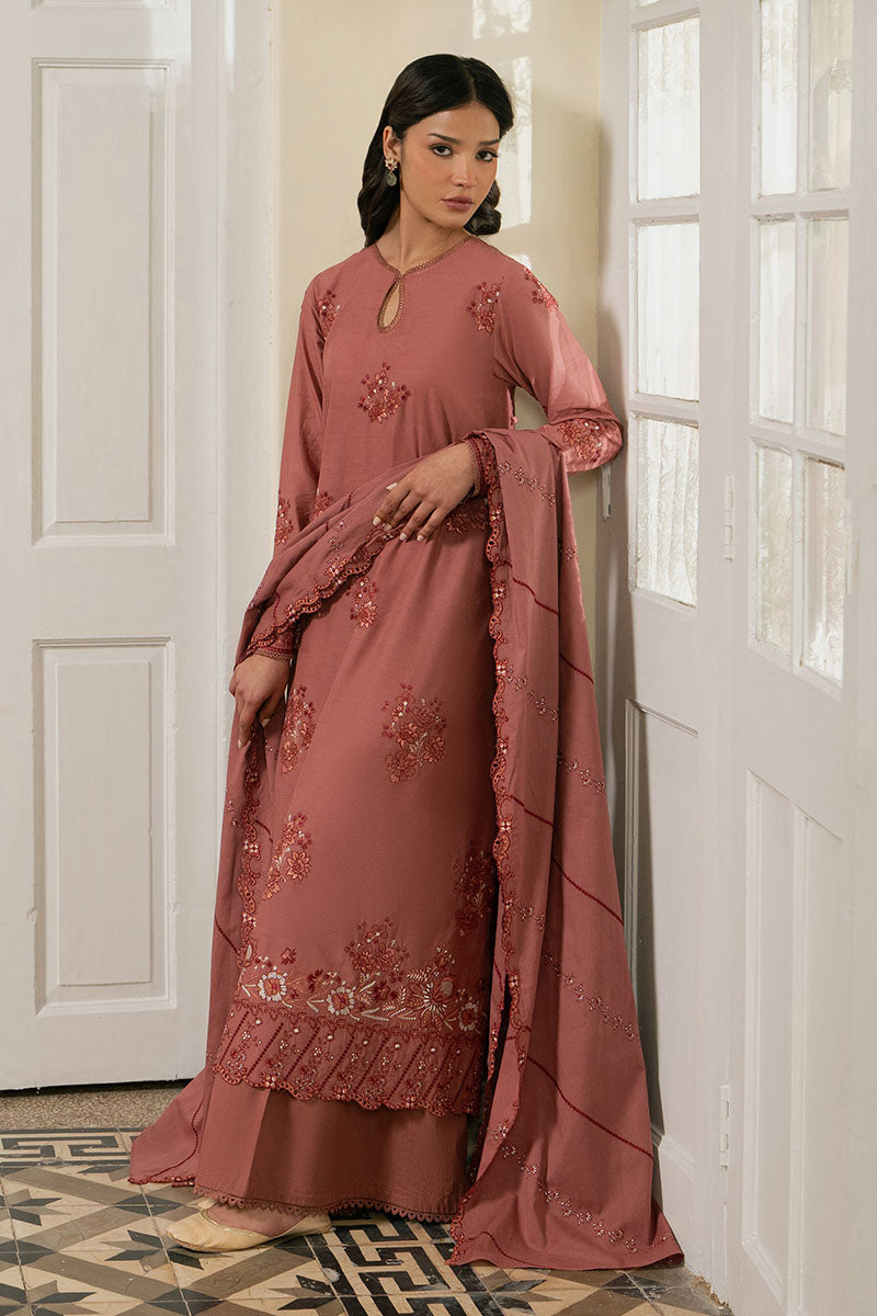 Cross Stitch | 3 Piece Embroidered Lawn Suit | Rustic Meadow - 100% Original Brand Product