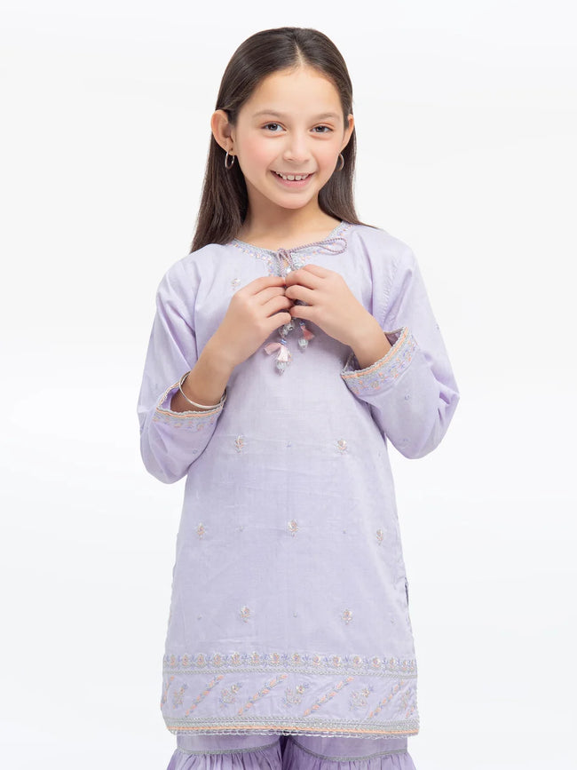 EDENROBE | Girls Pret | Girl's Lilac Pret - 100% Original Brand Product Hover Image