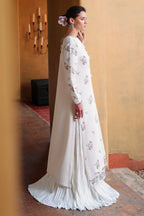 Cross Stitch | 3 Piece Embroidered Lawn Suit | Garden Ivory