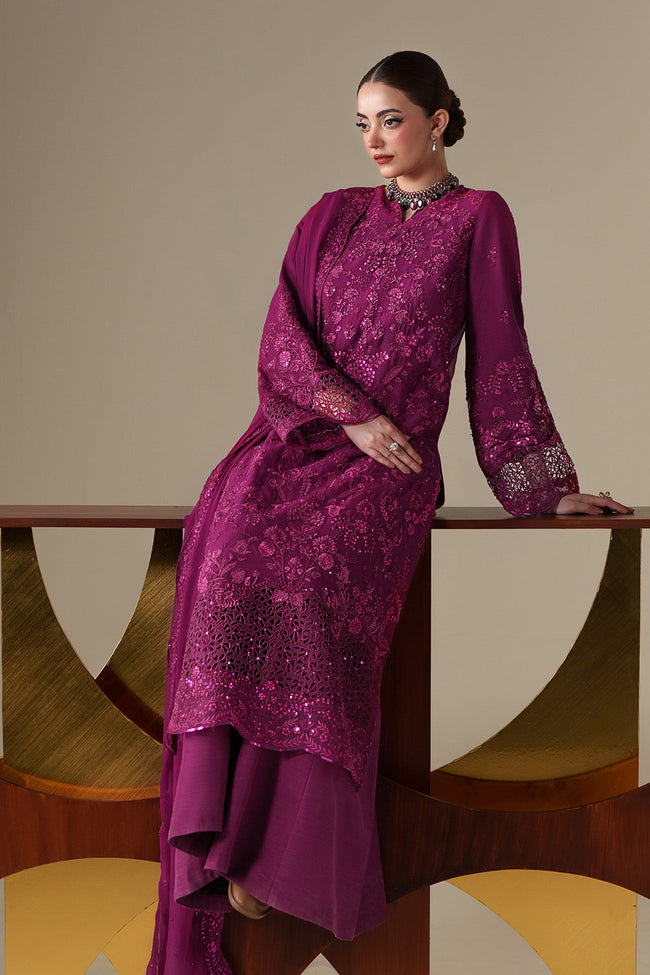 Emaan Adeel | 3 Piece Unstitched Suit | THEA - 100% Original Brand Product Hover Image