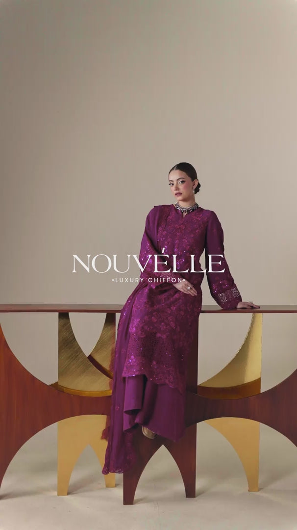 Emaan Adeel | 3 Piece Unstitched Suit | THEA - 100% Original Brand Product