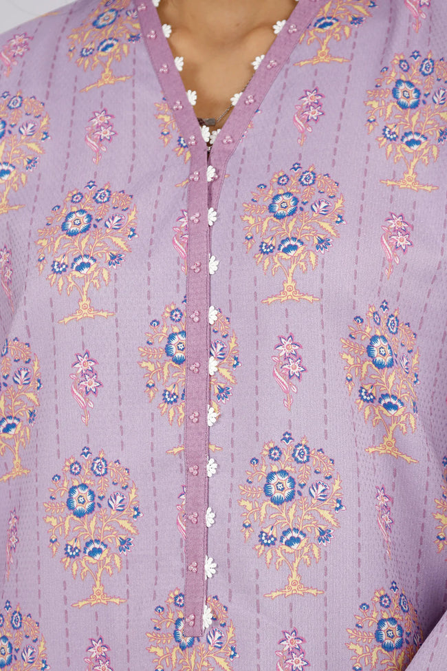 Saya | Unstitched 3-Piece Suit | Premium Fancy Jacquard Khaddar - 100% Original Brand Product Main Image