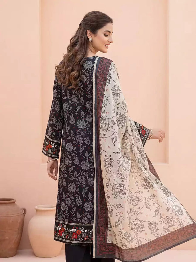 Salitex | Unstitched Suits | 3PC Unstitched Lawn Printed Suit (SSW6U3P406UT) Main Image