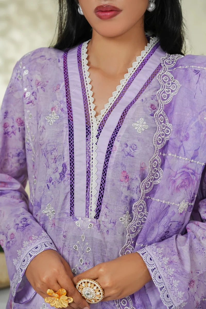VS | Unstitched Lawn Collection | Ramsha Lawnkari 26-783 - 100% Original Brand Product