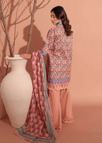 Bonanza Satrangi Sierra 3 Piece Unstitched Lawn Suit | WSS25P3117 - 100% Original Brand Product