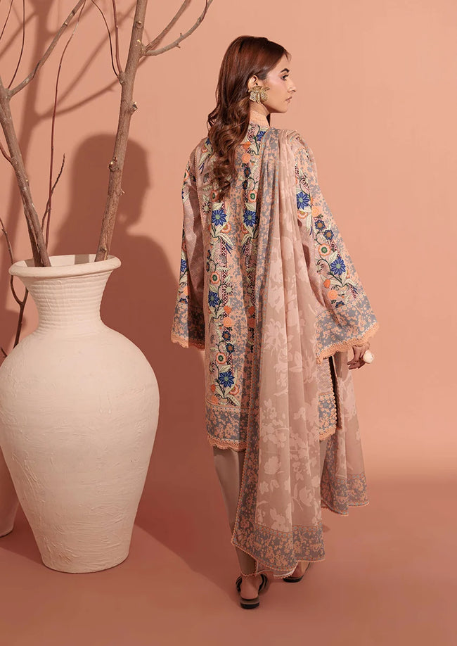 Bonanza Satrangi Sirocco 3 Piece Unstitched Lawn Suit | WSS25P3119 - 100% Original Brand Product Main Image