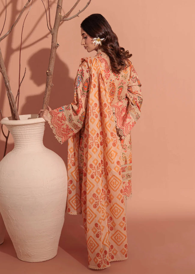 Bonanza Satrangi | 3 Piece Unstitched Suit | Frosted - 100% Original Brand Product Main Image