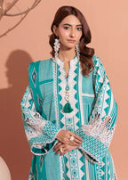 Bonanza Satrangi | 3-Piece Unstitched Suit | Alpine - 100% Original Brand Product