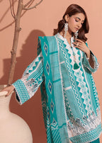 Bonanza Satrangi | 3-Piece Unstitched Suit | Alpine - 100% Original Brand Product