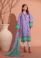 Bonanza | 3 Piece Unstitched Suit | Aster - 100% Original Brand Product