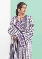Bonanza Satrangi Sienna 3 Piece Unstitched Cotton Viscose Suit | WU3PPBW25SO9O4 - 100% Original Brand Product