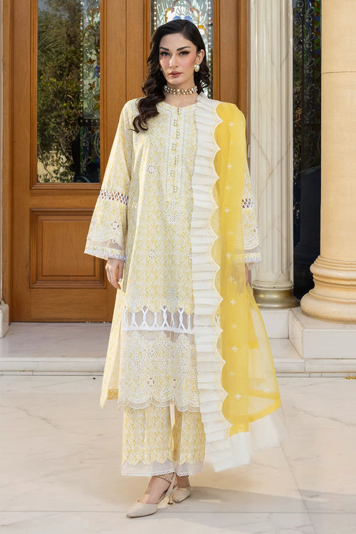 Zellbury | 3 Piece Unstitched Suit | WUC25E34005 - 100% Original Brand Product