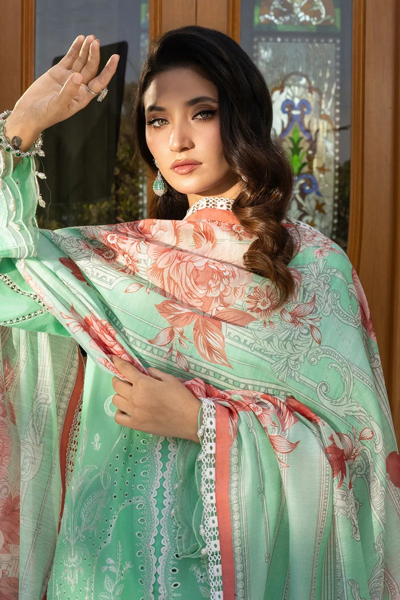 ZellBury | Cambric 3-Piece Unstitched Suit | WUC25E34007 - 100% Original Brand Product