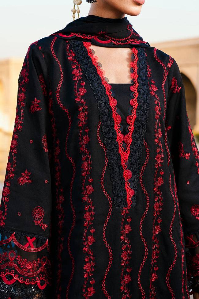 ZELLBURY | Unstitched 3 Piece | Chikankari WUS25E30822 Main Image