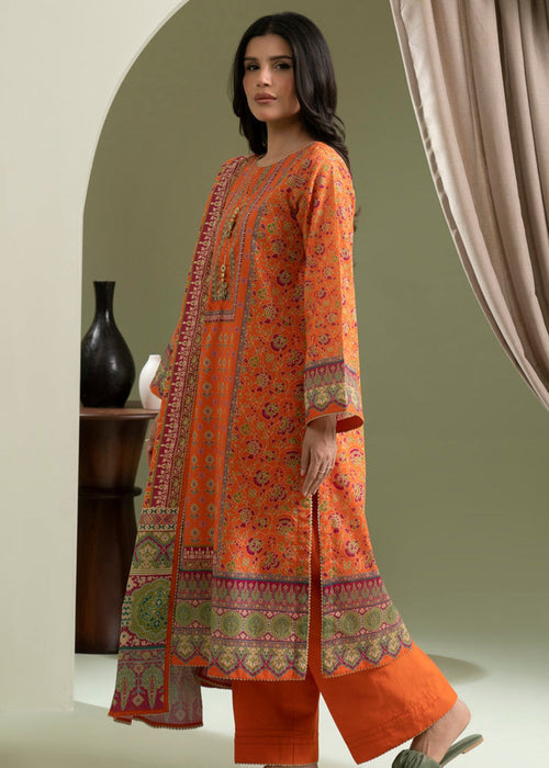 Zellbury | Women Unstitched | Zellbury Spring Summer Lawn Printed 3Pc Suit WUS25X30445 - 100% Original Brand Product