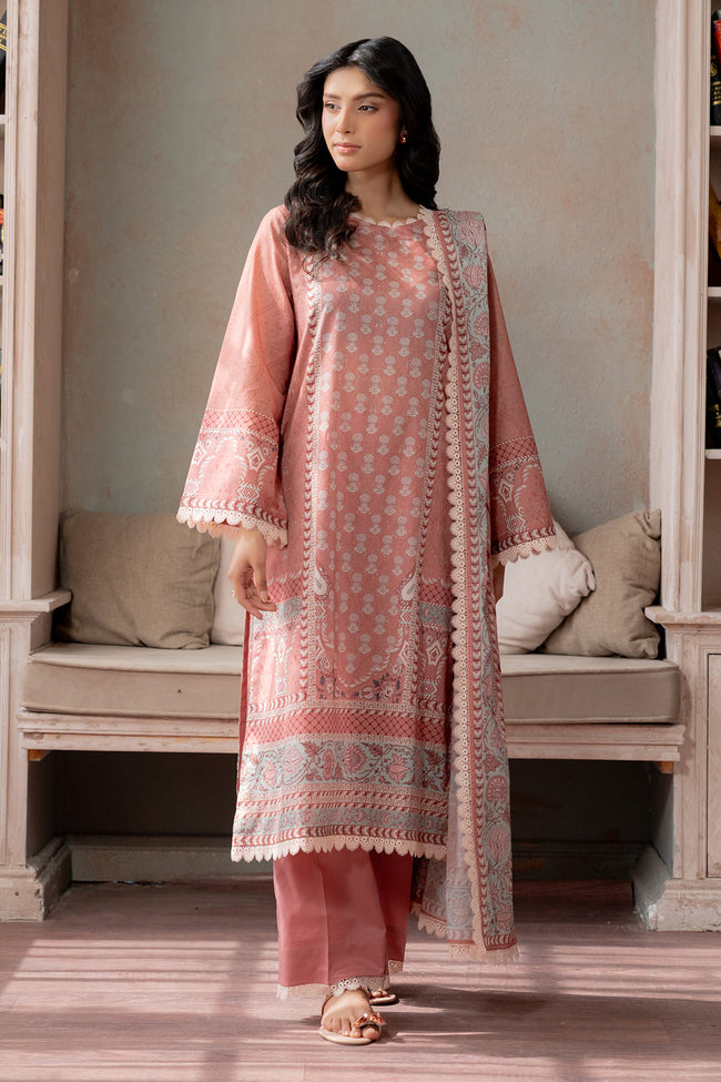 Zellbury | Women Unstitched Lawn | Shirt Shalwar Dupatta - 0537 - 100% Original Brand Product Main Image