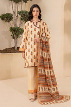 Zellbury Unstitched 3 Piece Lawn Edit 2 Suit-WUS26X30876 - 100% Original Brand Product