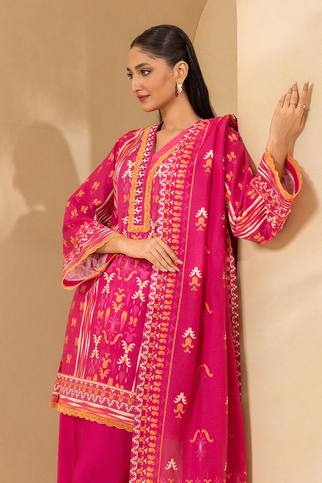Zellbury | Women Unstitched Suits | Shirt Shalwar Dupatta - 0892 Hover Image