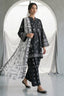 Zellbury Monochrome Printed Lawn Unstitched 3Pc Suit WUS26X30957 - 100% Original Brand Product