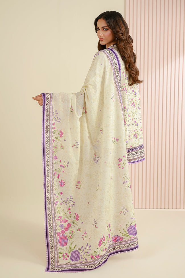 Zellbury | Women Unstitched Suits | 3PC Printed Lawn - 1015 Main Image