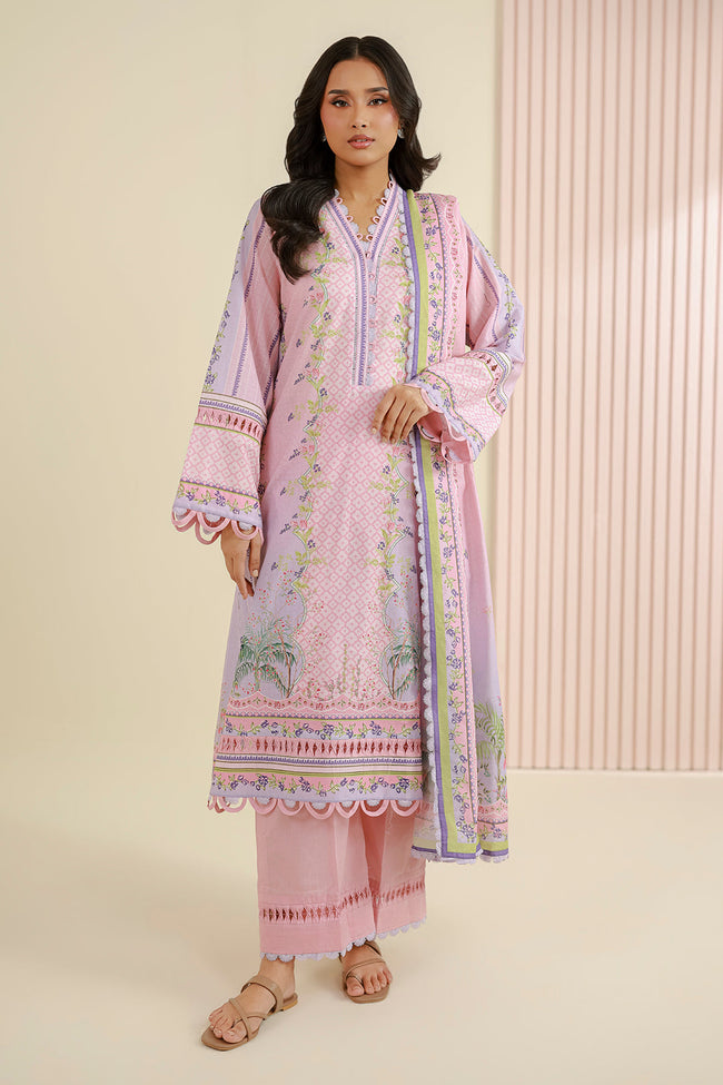 Zellbury | Women Unstitched Suits | 3PC Printed Lawn - 1017 - 100% Original Brand Product Main Image