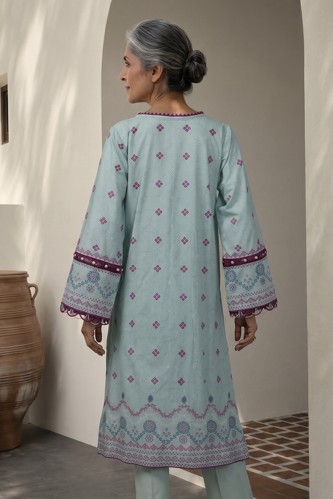 Zellbury | Women Unstitched Suits | 3 Piece Printed Lawn - WUS26X38026 - 100% Original Brand Product Main Image