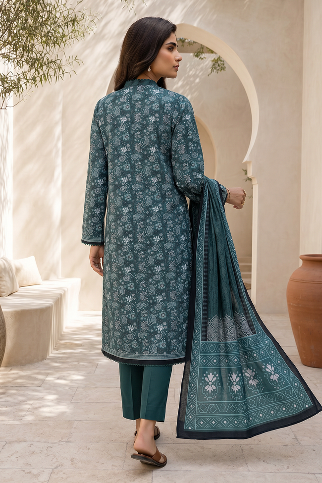 ZELLBURY | Unstitched Lawn | 3pc-Printed Lawn WUS26X38054 - 100% Original Brand Product Main Image