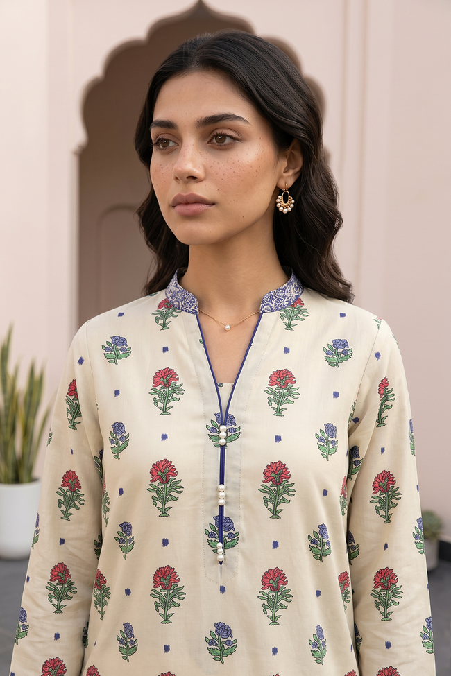 ZELLBURY | Unstitched Lawn | 3pc-Printed Lawn WUS26X38065 Hover Image