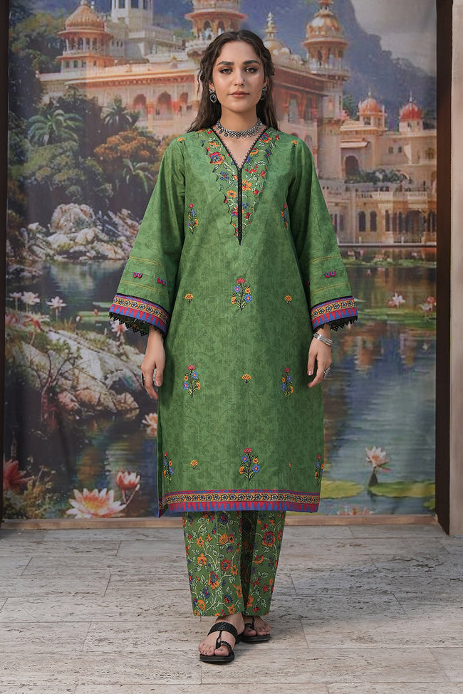 Zellbury | Women Unstitched | Zellbury Winter Unstitched 2Pc Suit WUW24E20440 Hover Image