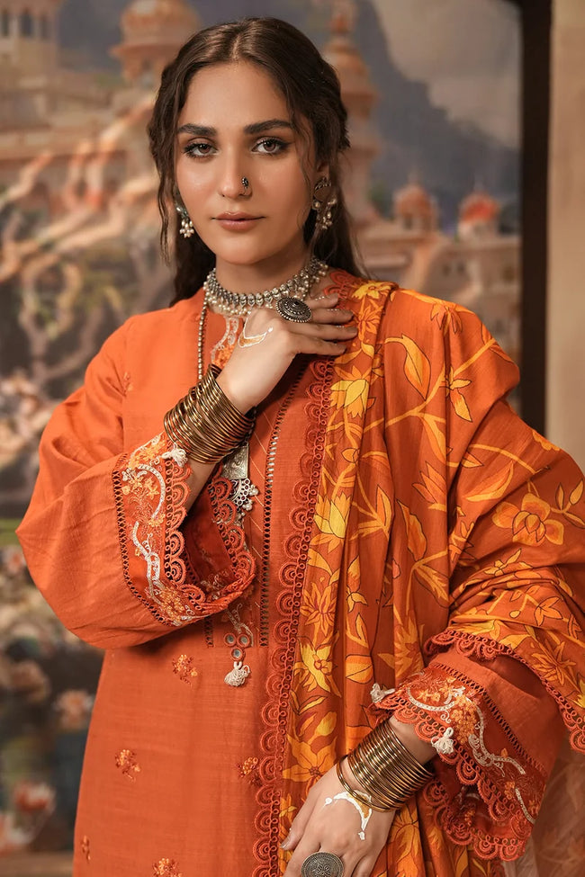 Zellbury | Winter Vol-04 Embroidered Khaddar WUW24E30483 - 100% Original Brand Product Main Image